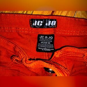 JC & JQ Orange Jeans

Very stretchy